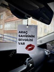 Araç Sahibinin Sevgilisi Var Dikiz Aynası Süsü Kokusuz