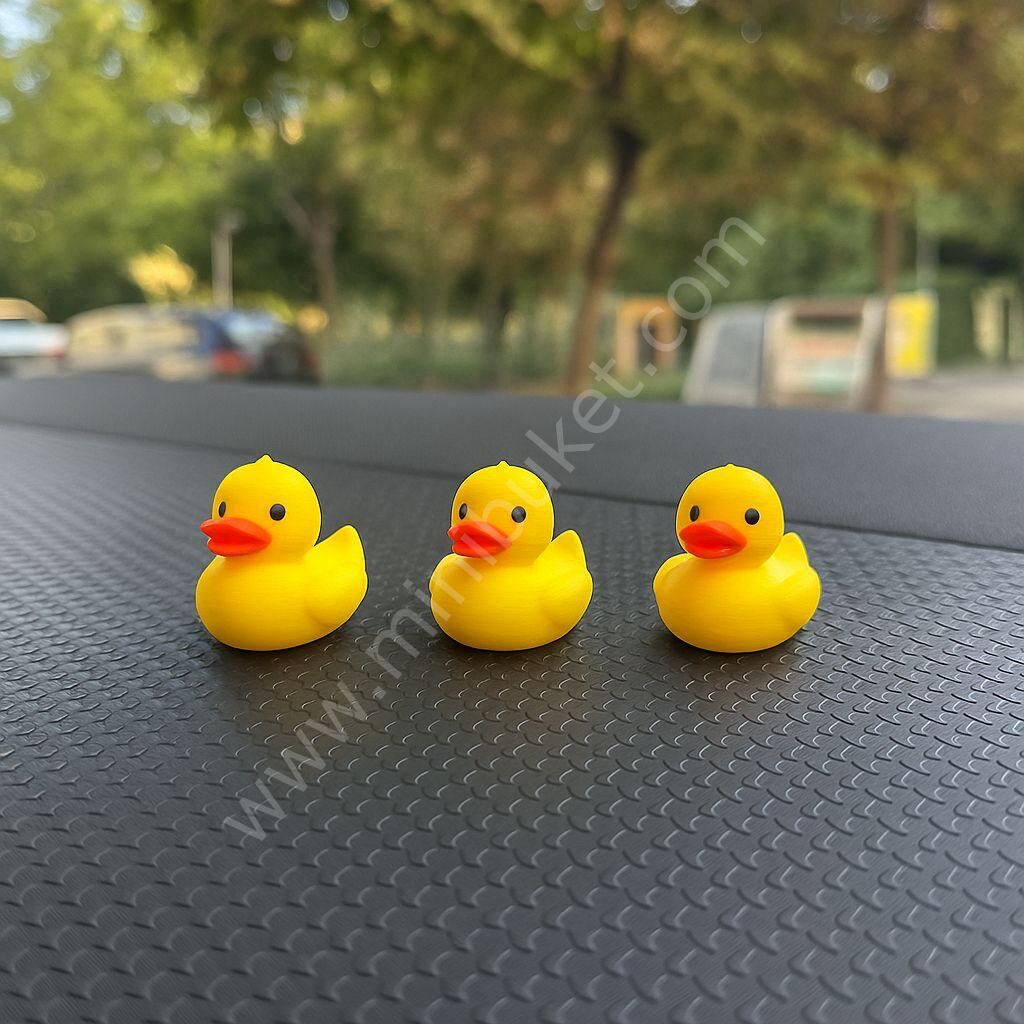 Mini Ördek Seti 3'lü Kendinden Yapışkanlı