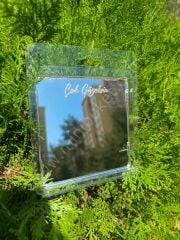 Aynalı Love Flowers Pembe Çiçek Buketi