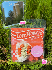 Aynalı Love Flowers Çiçek Buketi, Aynalı Hot Flowers turuncu